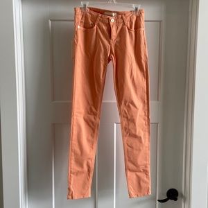 Beautiful peach jeans!